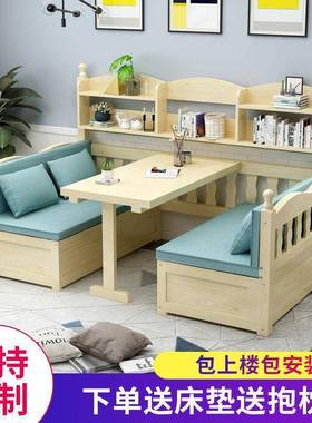 沙床实木可折叠客厅多发KX-62193功能两户用小型1.2双人桌儿童床