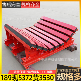 机用阻燃缓冲床导料槽可调角度减震耐磨缓冲条1.4米减震床