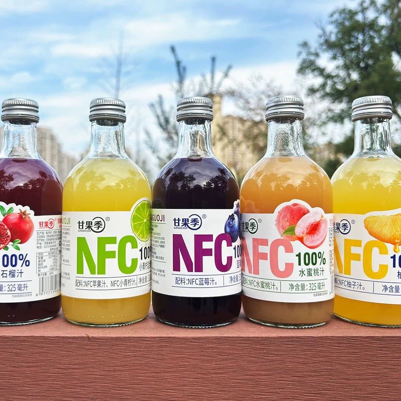 甘果季NFC果汁非浓缩鲜果汁果蔬饮料网红夏日饮品办公室整箱批发