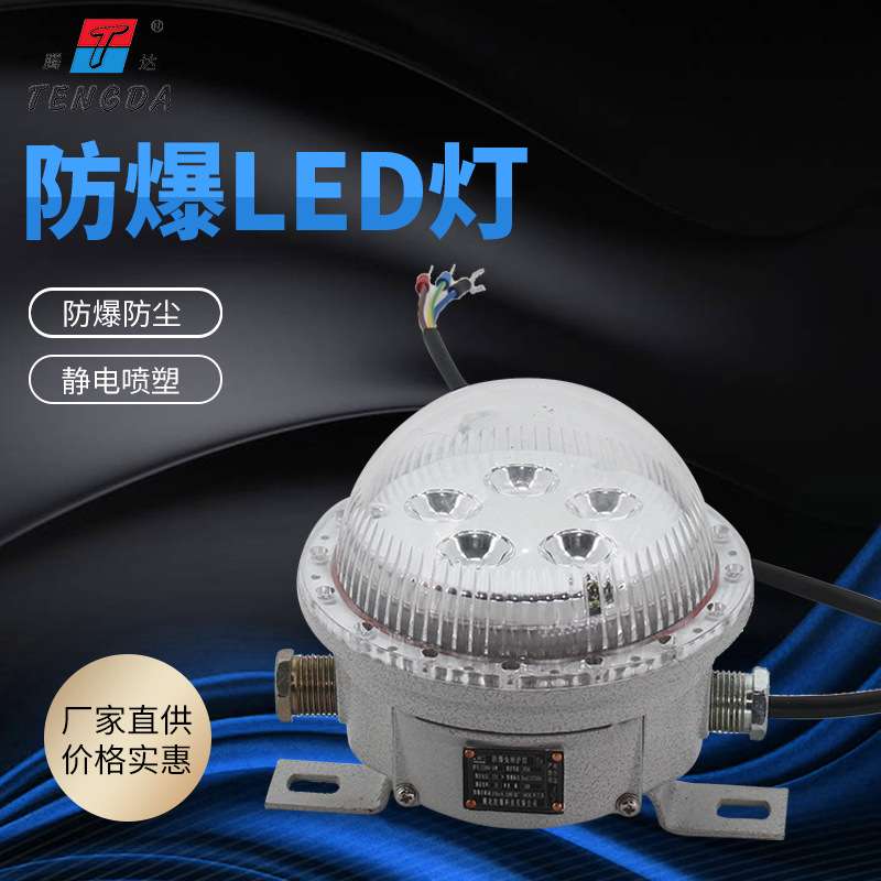 10W /15W /20W厂房管廊地下室防爆吸顶灯 LED免维护防爆隧道灯