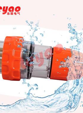 4孔32A澳式插头澳标防水插头4P32A 380v IP66 插头56P432花园插头