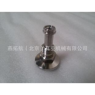 KF16-1/4VCR外螺纹转接头 KF16法兰-VCR外丝转接法兰316不锈钢