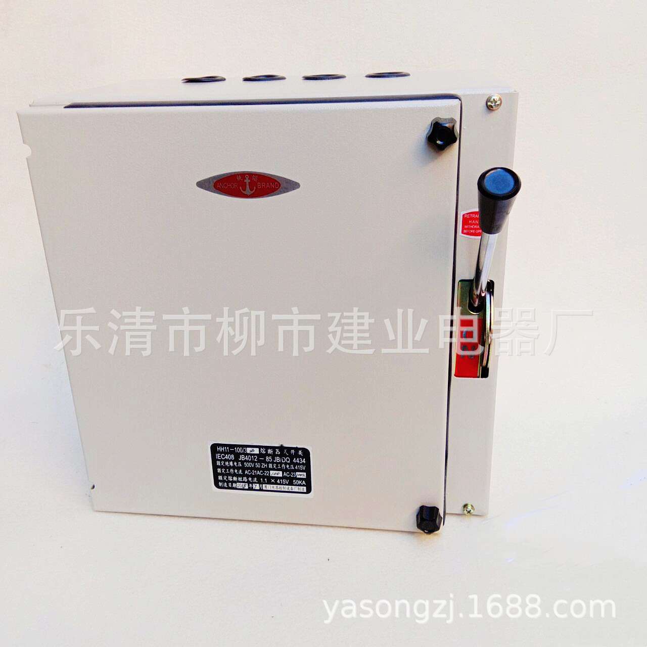 SHK2R-160/35 25A50A63A80A100A防雨型封闭式熔断器负荷铁壳开关