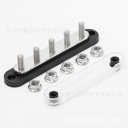 BB150-T5M8 汇流排 Bus Bar 汽车接线排 汽车分流排 5路铜排