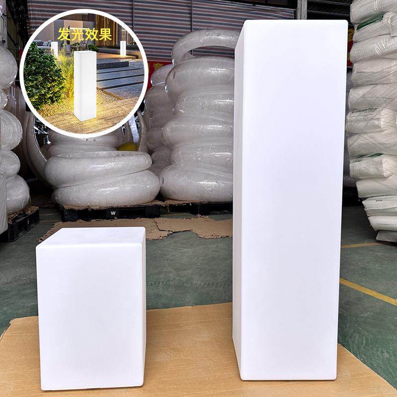 工厂方柱落地灯灯罩滚塑加工外壳民宿酒店婚庆路引灯柱道具,3C数码配件,USB灯,淘宝优惠券,粉丝福利购,淘宝优惠卷