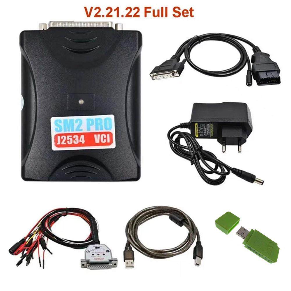 SM2 PRO J2534 VCI PCM ECU Program Dongle 67 IN 1 汽车诊断仪