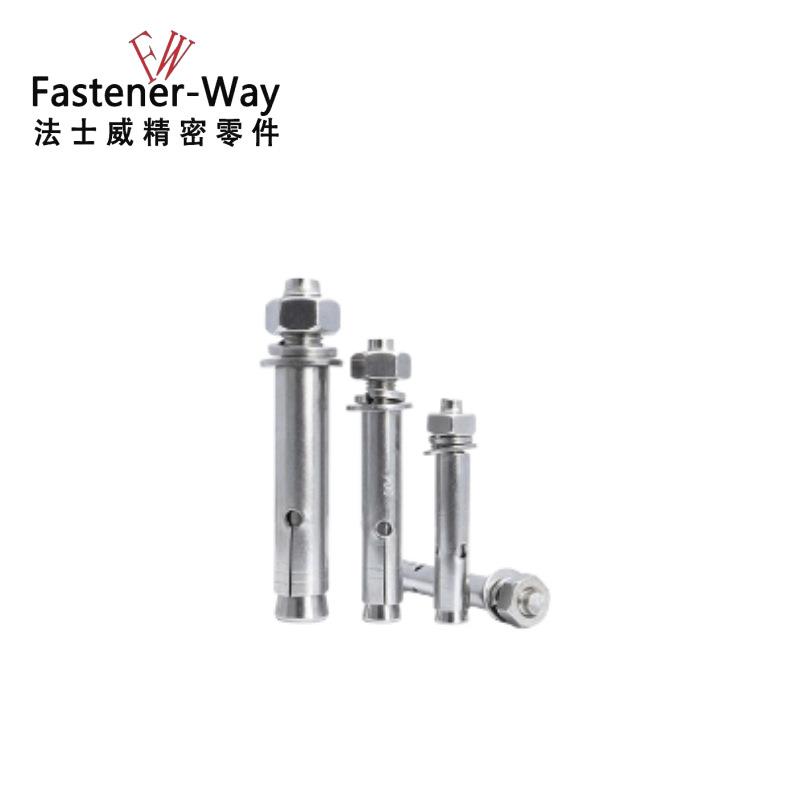 【M6M8M10M12M14M16】304不锈钢膨胀螺丝螺栓拉爆螺丝吊顶螺栓
