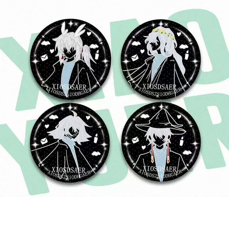 光遇sky周边马口铁徽章白鸟巫师平菇花环学生二次元漫展谷子吧唧