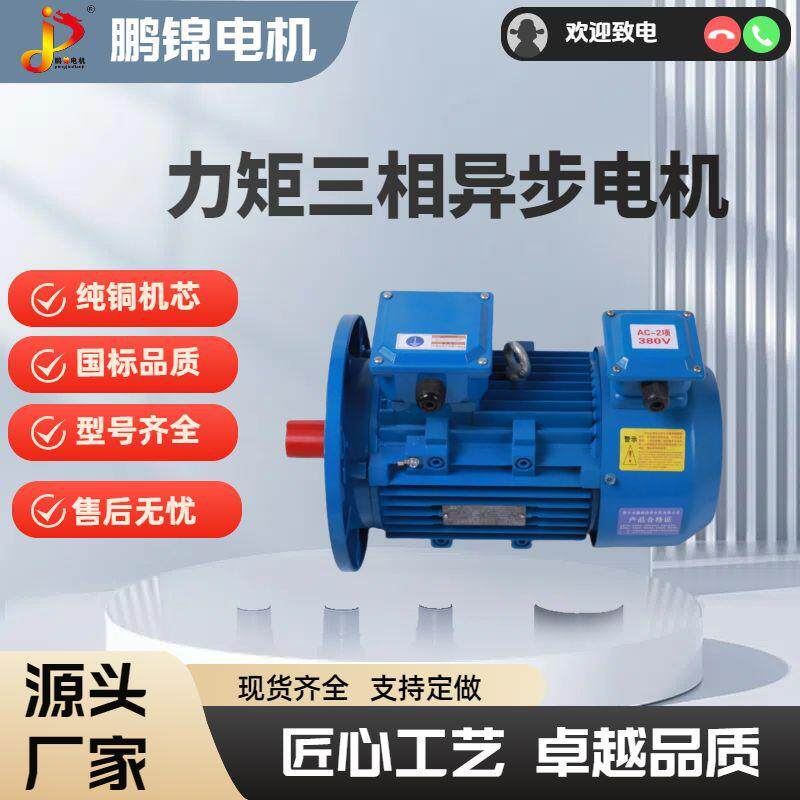 YLJF三相异步力矩电机收卷机卷绕设备用YLJF10/4厂家直质量保证