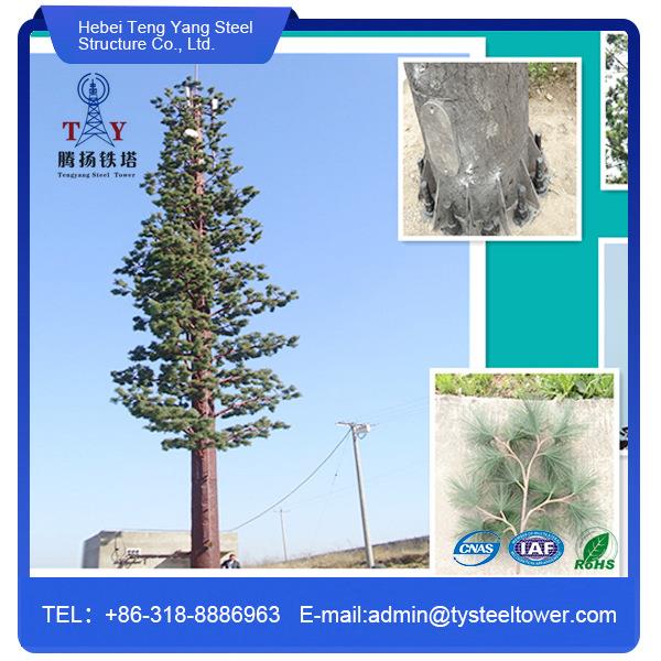 河北景县铁塔厂直销仿生树通信塔、松树、棕榈树、椰子树塔