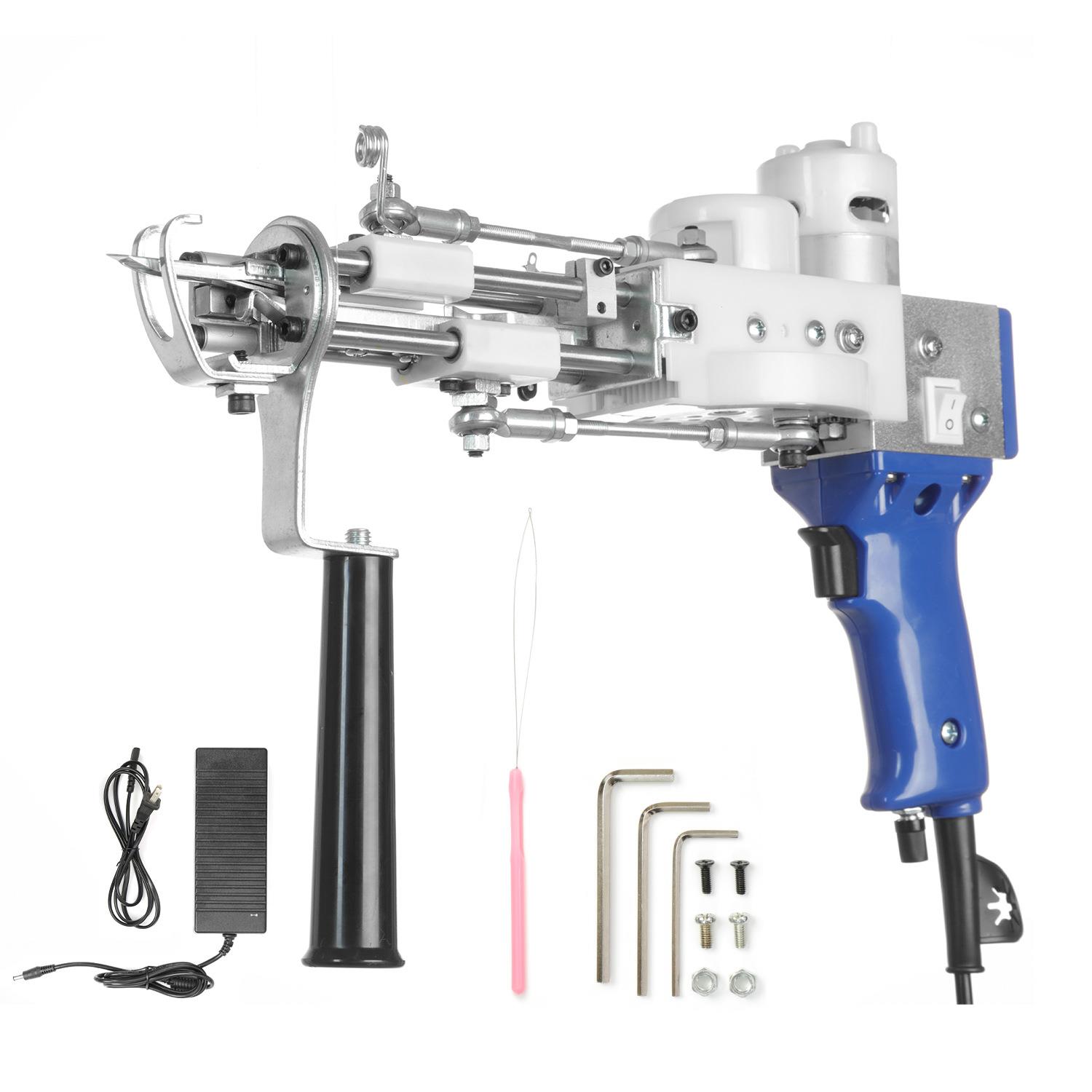 tuftinggun地毯织枪地毯电针圈绒簇绒二合一割绒枪