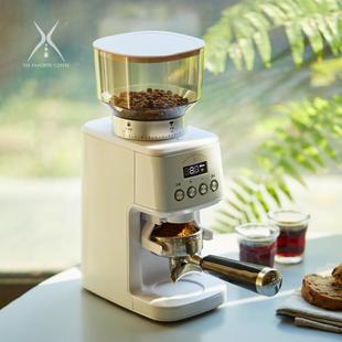 控定量磨豆机 远岸电动咖啡豆研磨机全自动咖啡机家用商用手冲意式