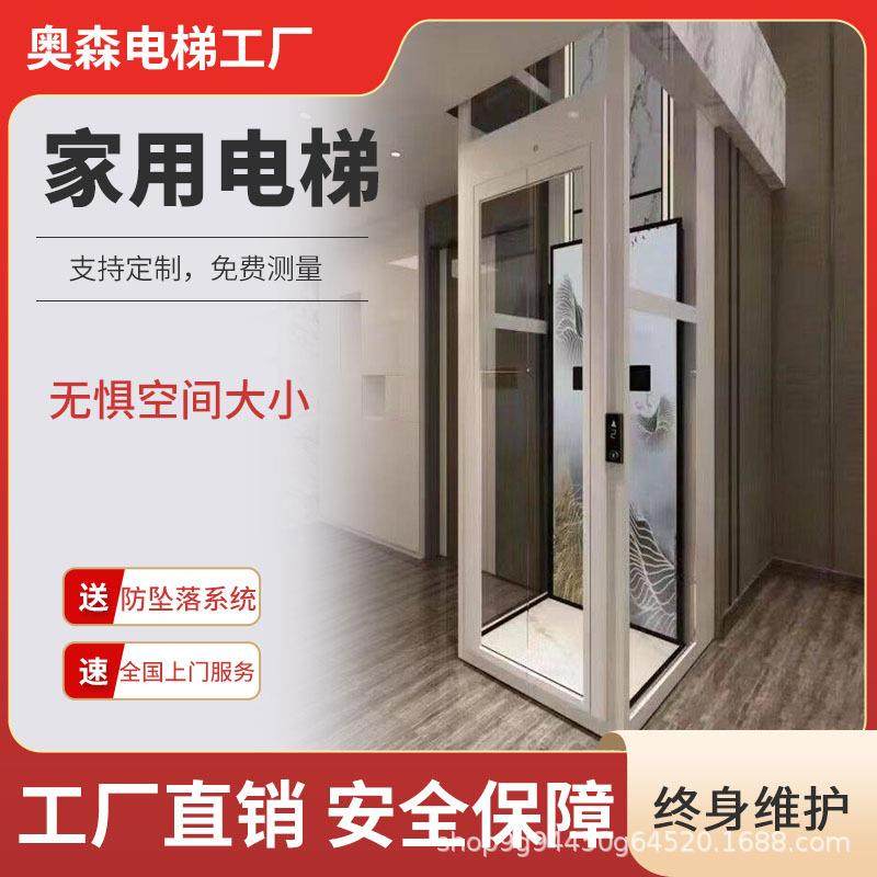 电梯简易家用小型别墅室内外超静音二层公寓自建房上下楼电梯