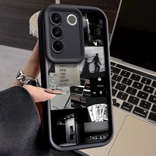 适用vivos16pro手机壳V2245A保护套vivo s16e全包防摔V2239A情侣vlvos16软硅胶V2244A新款viv0s16pr0个性情侣