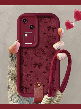 适用vivos18手机壳V2323A外套s18pro保护套V2344A防摔vlvos18e镜头全包V2334A挂绳5g新款viv0s18pr0卡通可爱