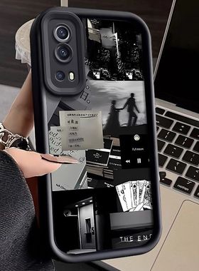 适用iqooz3手机壳新款V2073A保护套vivoiqooz3全包防摔ipooz3硅胶软iq00z3情侣个性时尚z三女生iqz3高级感潮
