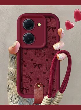 适用vivoy78手机壳V2278A挂绳女vivo y78+保护套V2271A卡通vlvoy78m新款viv0y78plus全包防摔viviy十软壳硅胶