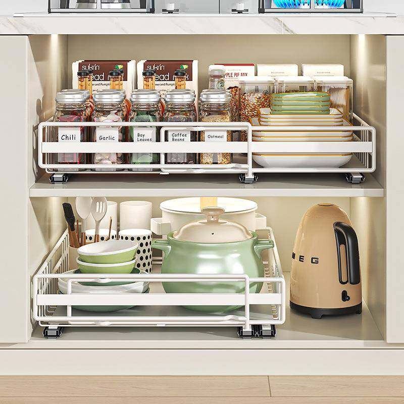 厨房收纳橱柜内抽屉置物架可伸缩免打孔抽拉篮下水槽储物盒抽拉式,工业油品/胶粘/化学/实验室用品,其他实验室设备,淘宝优惠券,粉丝福利购,淘宝优惠卷