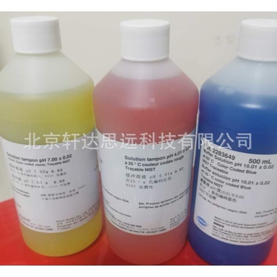哈希2947600 pH缓冲液ph标准液PH4.01 PH7.00 PH10.01 ph校准液