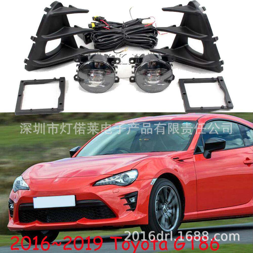 适用于丰田GT86雾灯前照灯护杠灯警示灯2016~2019款
