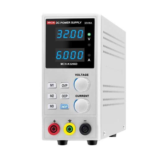 可存储直流电源连续可调带自校准功能预制电压电流设置32V6A5Apd