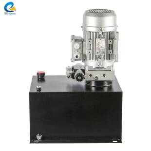 大剪升降台升降机液压动力单元液压系统可根据需求更改立式安装