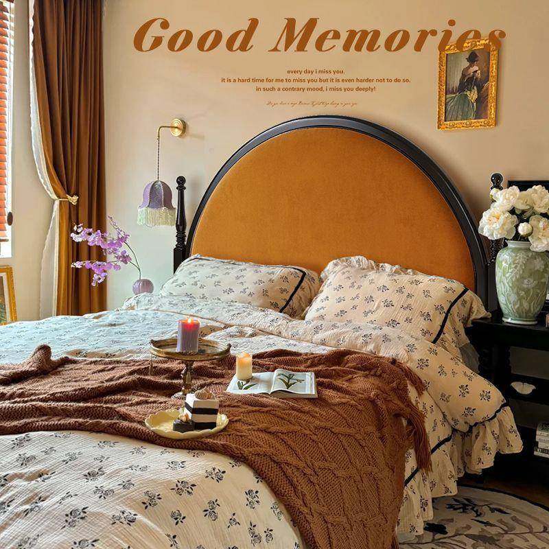 复古法式美式现代简约软包床欧式实木床黑色1.5米1.8主卧双人大床,农用物资,其他肥料,淘宝优惠券,粉丝福利购,淘宝优惠卷