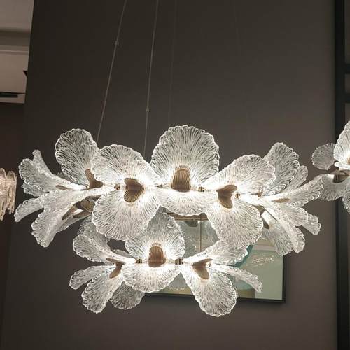 2025新款法式艺术客厅吊灯创意轻奢奶油风大厅灯高端餐厅房间灯