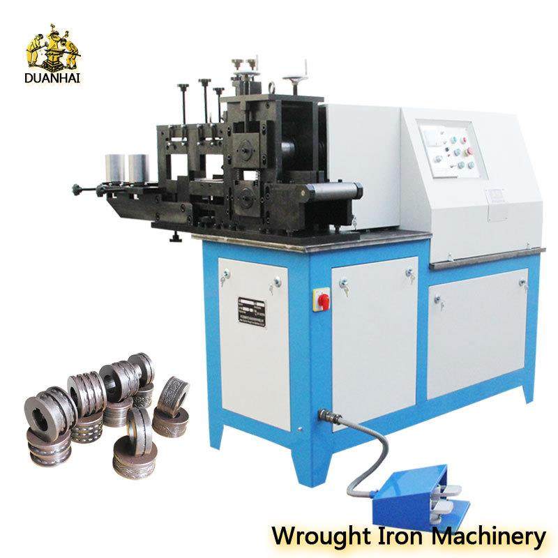 DH-DL100C可调速型铁艺冷轧压花机