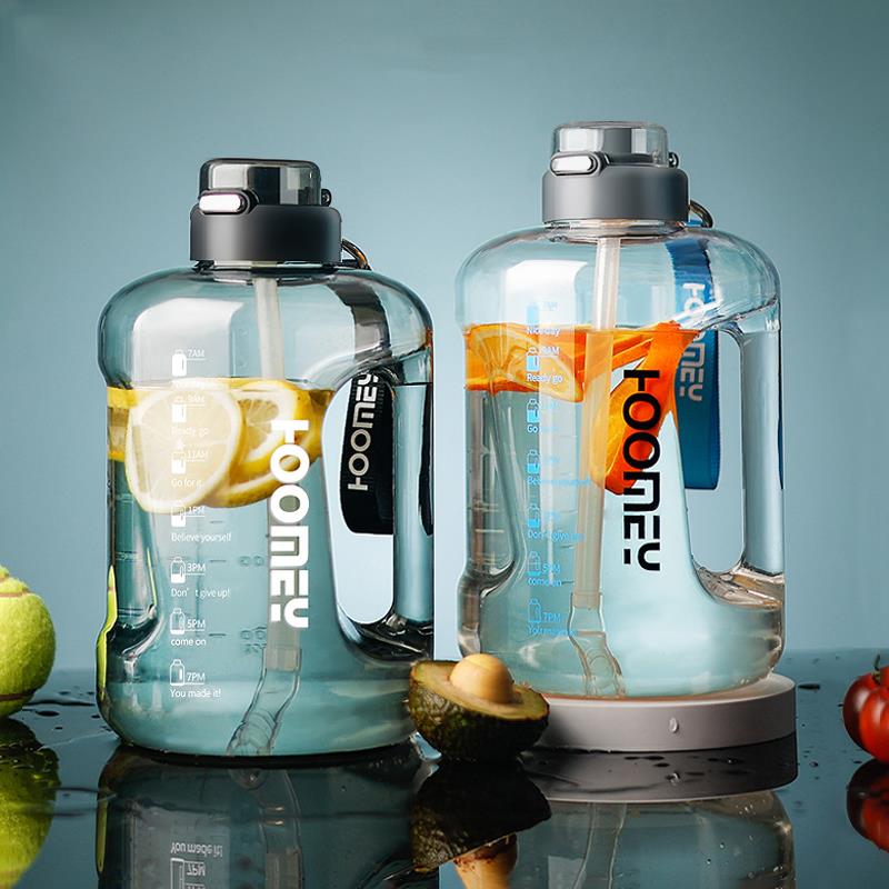 tritan大容量水杯运动大水壶健身吨吨桶2L水桶杯太空杯夏季顿顿桶