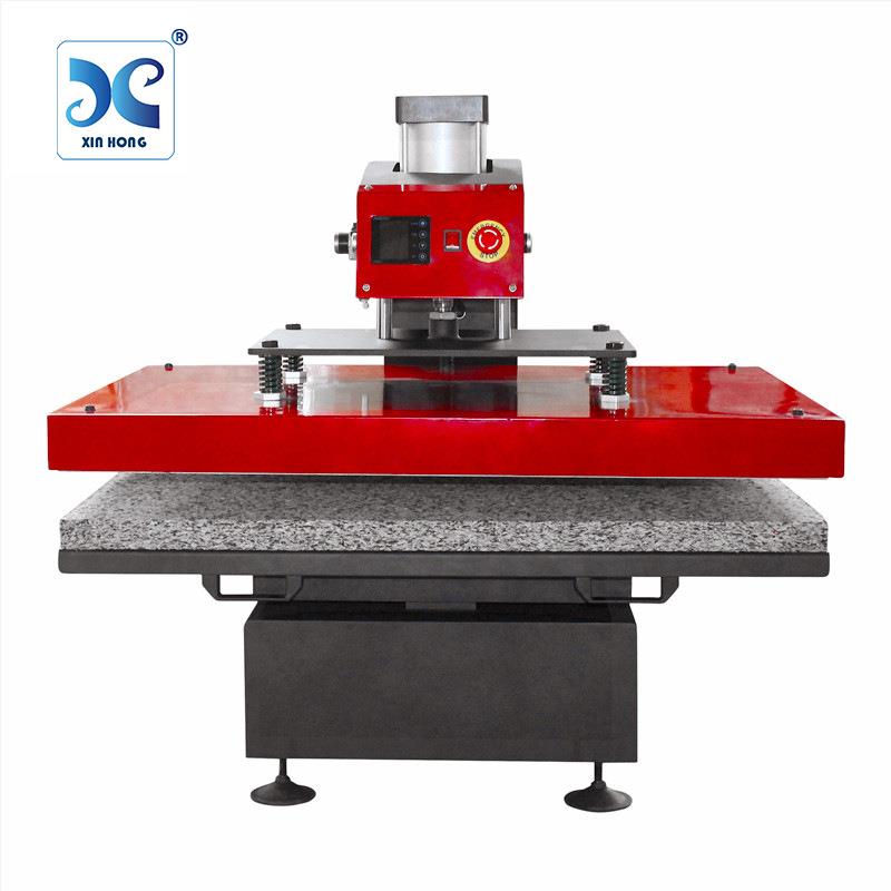 75x105cm大面幅全自动底座抽拉式T恤印画热转印烫印机器