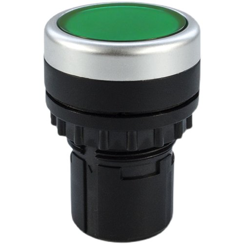 按钮开关LA38系列平钮自复位开孔22MM自锁旋钮急停蘑菇头灯座配件