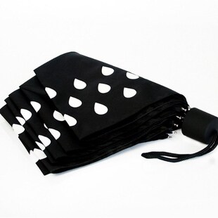 现货创意广告伞新奇 遇水变色伞雨点渐变伞折叠伞三折礼品伞