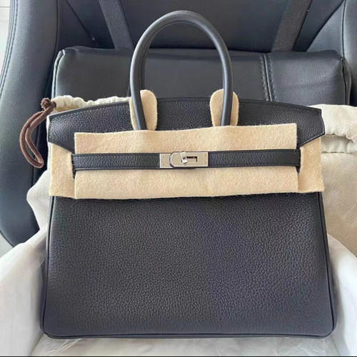 纯手工蜡线2025新款进口togo皮铂金包内缝凯莉包手提荔枝纹林迪包