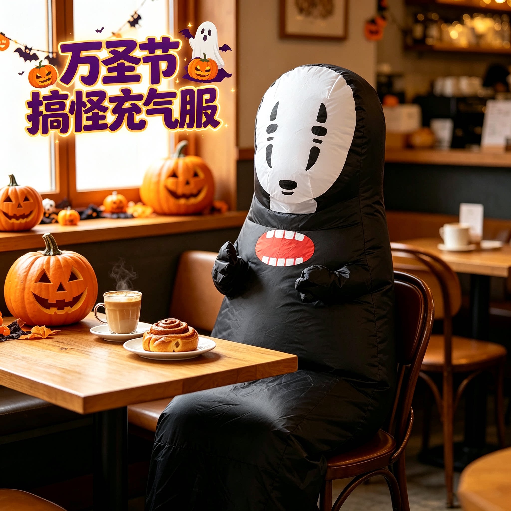 万圣节服饰恶搞充气服演出道具