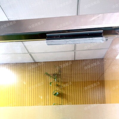 玻璃门防推固定器肯德基门限位器开门推拉门门阻挡门器门阻室外