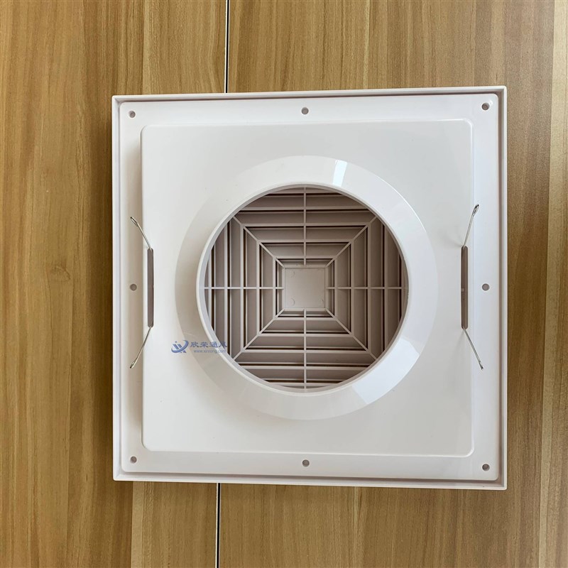 方形新风口排风口空调出风口天方地圆管道风机抽风口天花板排气口