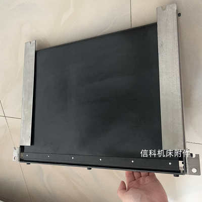 FANUC发那科Z轴钣金钻攻防护皮小黄机Z轴卷帘布机床防护罩护板