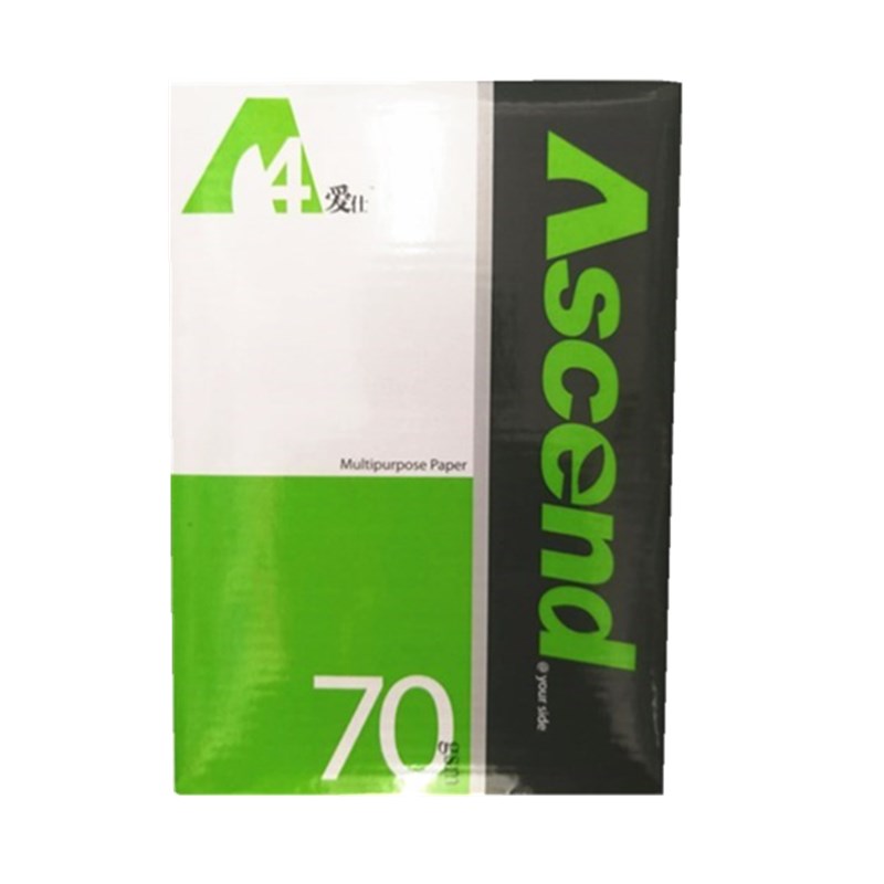 亚太爱仕a4复印纸打印白纸70g80g单包500张a4纸办公用纸整箱包邮