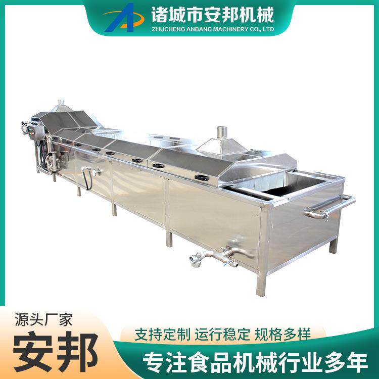 小型奶白菜漂烫设备多功能鸡毛菜漂烫机新式油白菜漂烫机