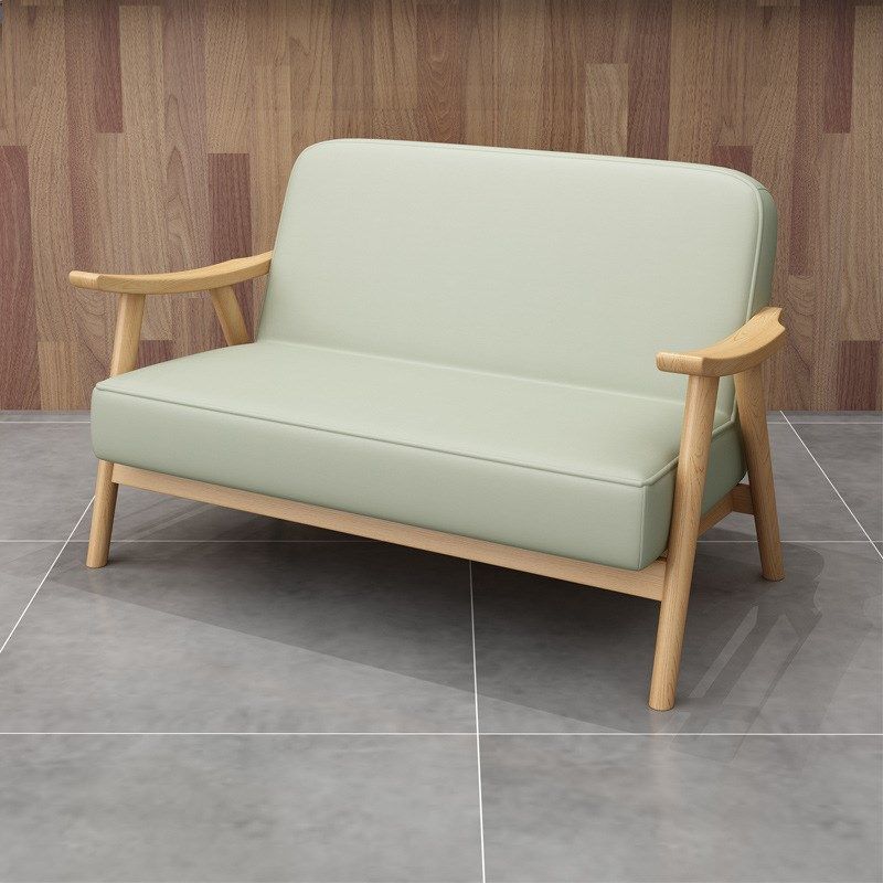 实木咖啡厅沙发甜品奶茶店图书馆休息区书吧休闲洽谈接待桌椅组合