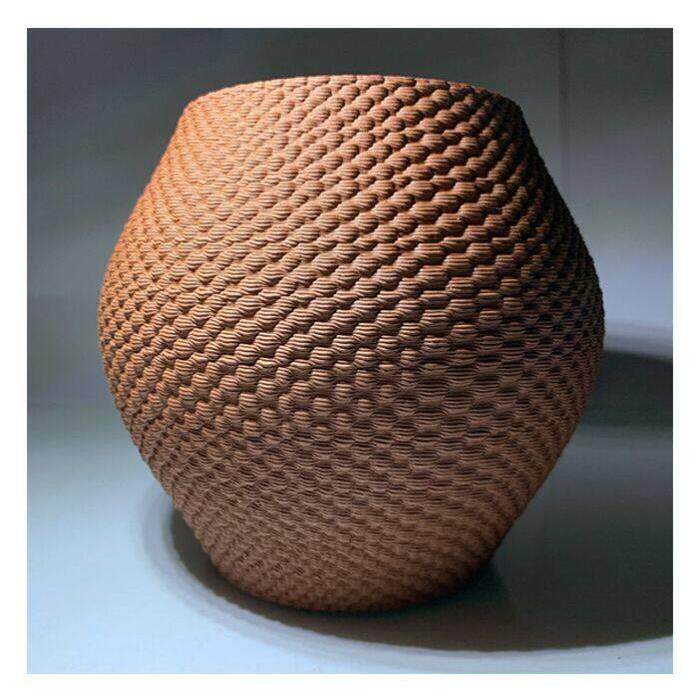 陶瓷陶泥陶土3D打印花瓶摆件艺术品