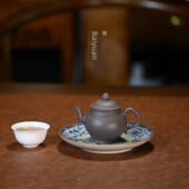 宜兴紫砂茶壶原矿百眼清砂段宫灯全手工写生功夫茶具茶壶130ml