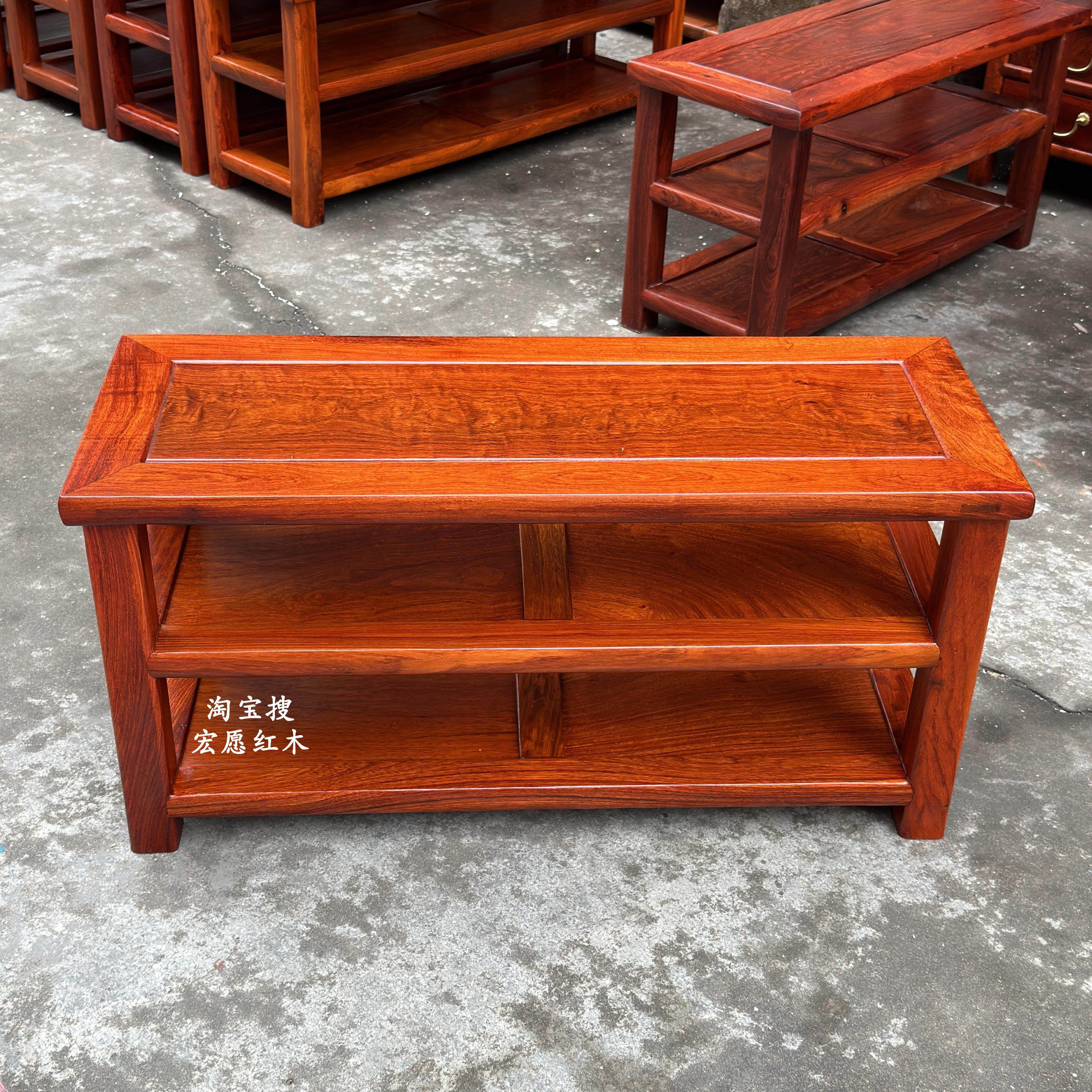 红木鞋架缅甸花梨木换鞋凳实木大果紫檀中式门口玄关长方条凳鞋柜