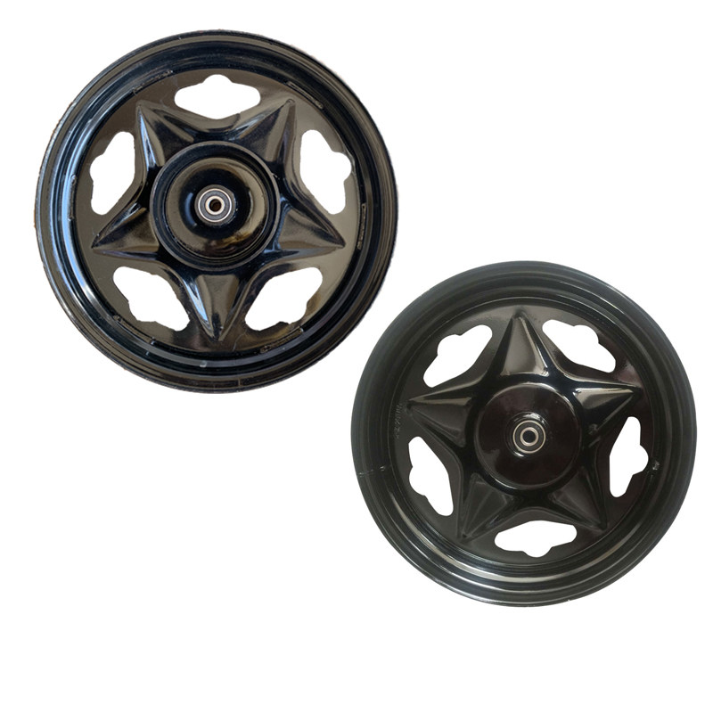 电动三轮车钢轮轮毂钢圈前轮3.00-12/3.75/3.50-12/16x3.0/2.50厚