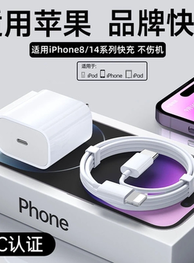 PD30W充电器适用于苹果14/13/12/11/10/9/8/7/6/快充数据线套装快充充电器适用于苹果PD60W充电套装iOS兼容