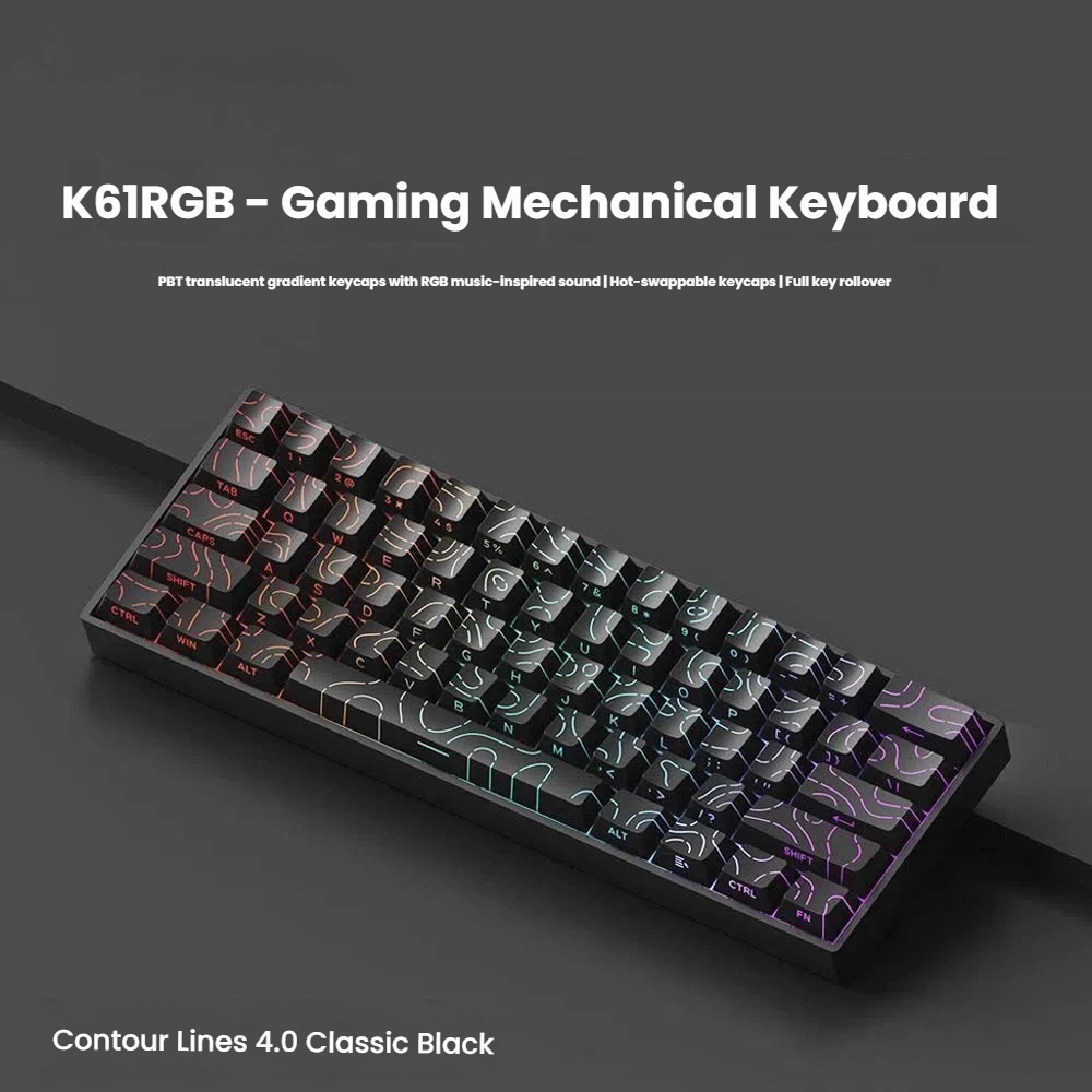 K61迷你机械键盘热拔插