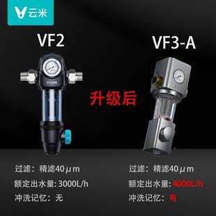 A换 云前置米过器滤器家用来水前置净水自动虹吸气反冲洗免更VF3