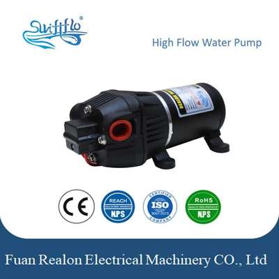12V15L40PSI电动隔膜泵液体循环农田灌溉往复泵水泵高压泵