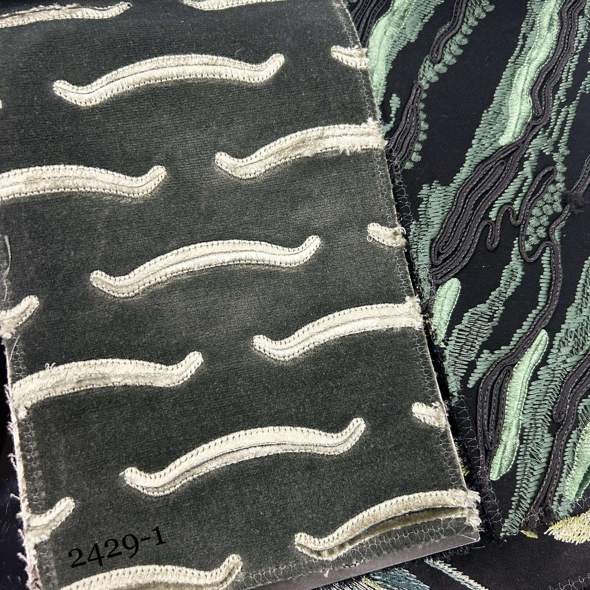 门幅140cm割绒绣花面料样板房抱枕家具设计师选款沙发布面料